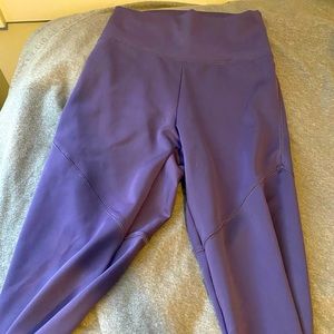 Adidas purple leggings
